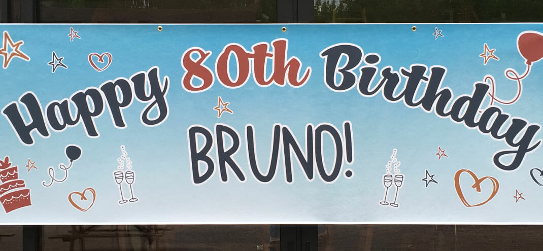 happy 80th bruno!